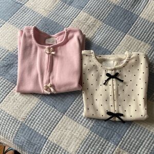 Zara Kids set of 2 ribbed tshirts set